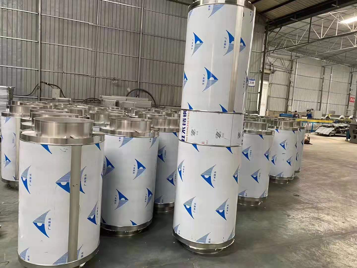 成都不锈钢双层保温风管加工